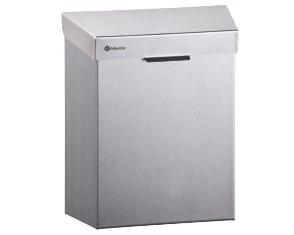 Kosz do damskich toalet MERIDA STELLA Anti-FingerPrint, 4,5 l, stal matowa z powłoką AFP Kosz do damskich toalet MERIDA STELLA Anti-FingerPrint, 4,5 l, stal matowa z powłoką AFP