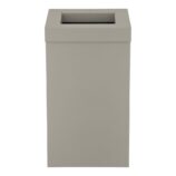 Kosz na odpady otwarty MERIDA STELLA STONE GREY LINE, pojemność 45 l, szary kamienny