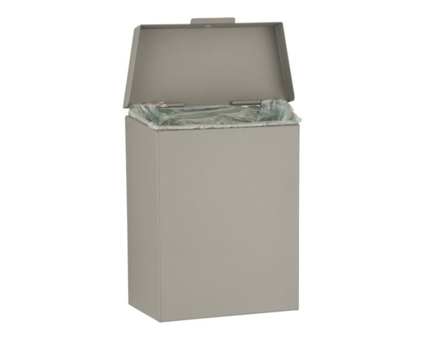 Kosz do damskich toalet MERIDA STELLA STONE GREY LINE 4,5 l, szary kamienny Kosz do damskich toalet MERIDA STELLA STONE GREY LINE 4,5 l, szary kamienny