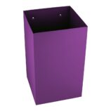 Kosz podblatowy na kółkach MERIDA STELLA VIOLET LINE, pojemność 60 l, fioletowy