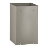 Kosz podblatowy na kółkach MERIDA STELLA STONE GREY LINE, pojemność 60 l, szary kamienny