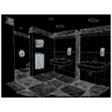 Pojemnik na papier toaletowy w listkach MERIDA UNIQUE LAS VEGAS LINE