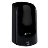 Bezdotykowy automatyczny dozownik mydła w płynie MERIDA ONE, pojemność zbiornika 1000 ml, tworzywo ABS, czarny