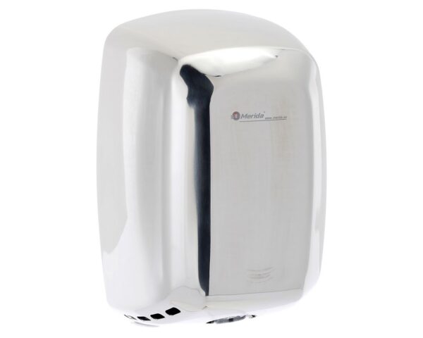 Suszarka do rąk MERIDA MACHFLOW, stal polerowana Suszarka do rąk MERIDA MACHFLOW, stal polerowana