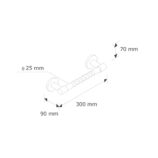 Uchwyt wannowy/prysznicowy