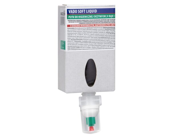MERIDA VADO SOFT bezalkoholowy płyn do higienicznej dezynfekcji rąk i powierzchni, jednorazowy wkład 700 ml do dozownika mechanicznego MERIDA ONE