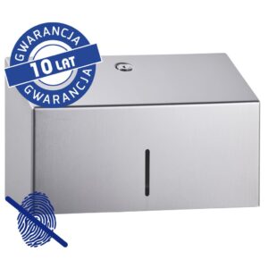 Pojemnik na ręczniki składane MERIDA STELLA Anti-FingerPrint MINI stal matowa z powłoką FPP
