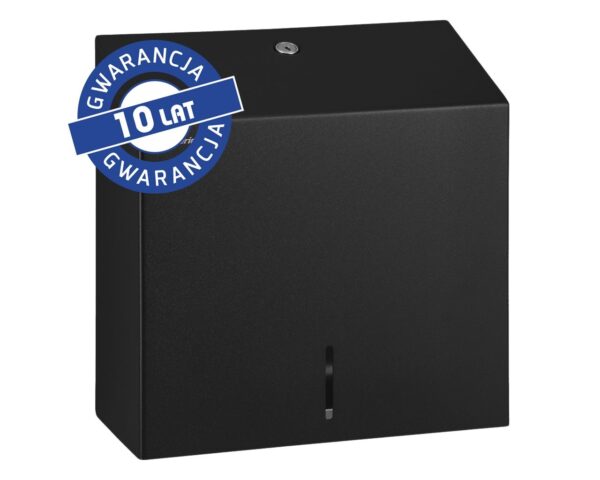 Pojemnik na ręczniki składane MERIDA STELLA BLACK LINE MAXI, czarny Pojemnik na ręczniki składane MERIDA STELLA BLACK LINE MAXI, czarny