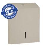 Pojemnik na ręczniki składane MERIDA STELLA SLIM SILK GREY LINE MAXI, szary jedwabisty