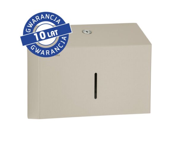 Pojemnik na ręczniki składane MERIDA STELLA SLIM SILK GREY LINE MINI, szary jedwabisty