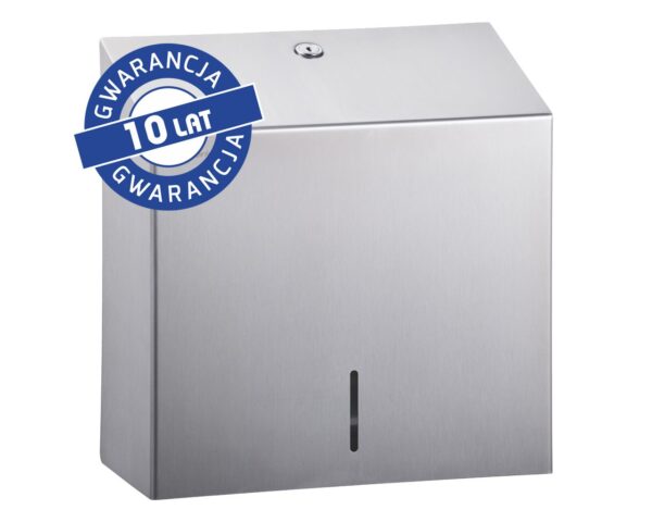 Pojemnik na ręczniki składane MERIDA STELLA MAXI, stal matowa Pojemnik na ręczniki składane MERIDA STELLA MAXI, stal matowa