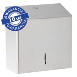 Pojemnik na ręczniki składane MERIDA STELLA R10 ADVANCED MAXI, stal matowa