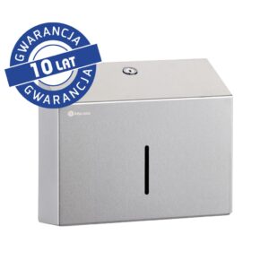 Pojemnik na ręczniki składane MERIDA STELLA SLIM MINI, stal matowa