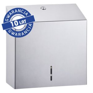 Pojemnik na ręczniki składane MERIDA STELLA MAXI, stal polerowana