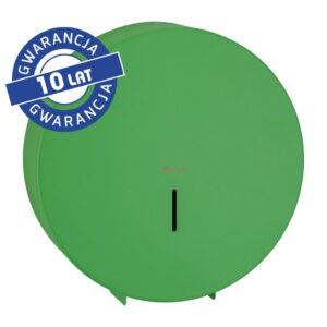 Pojemnik na papier toaletowy MERIDA STELLA GREEN LINE MEGA, średnica papieru do 28 cm, zielony