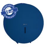 Pojemnik na papier toaletowy MERIDA STELLA BLUE LINE MEGA, śr. papieru do 28 cm, niebieski