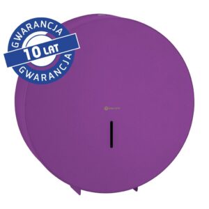 Pojemnik na papier toaletowy MERIDA STELLA VIOLET LINE MEGA, średnica papieru do 28 cm, fioletowy