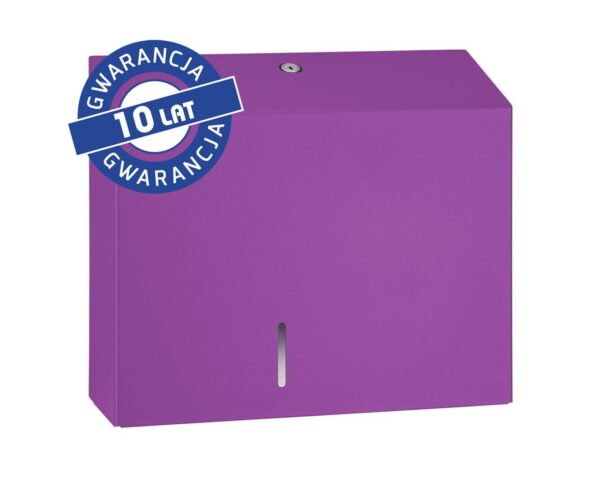 Pojemnik na papier toaletowy MERIDA STELLA VIOLET LINE MAXI, średnica papieru do 23 cm, fioletowy Pojemnik na papier toaletowy MERIDA STELLA VIOLET LINE MAXI, średnica papieru do 23 cm, fioletowy