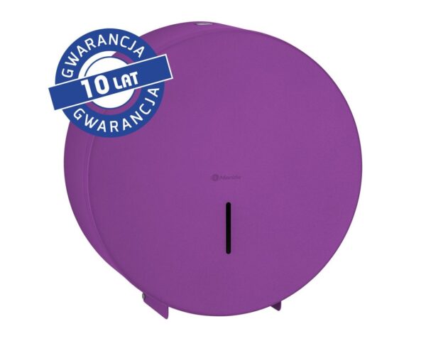 Pojemnik na papier toaletowy MERIDA STELLA VIOLET LINE MAXI, średnica papieru do 23 cm, fioletowy Pojemnik na papier toaletowy MERIDA STELLA VIOLET LINE MAXI, średnica papieru do 23 cm, fioletowy