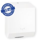 Mechaniczny podajnik ręczników papierowych w rolach, MERIDA STELLA WHITE LINE, biały