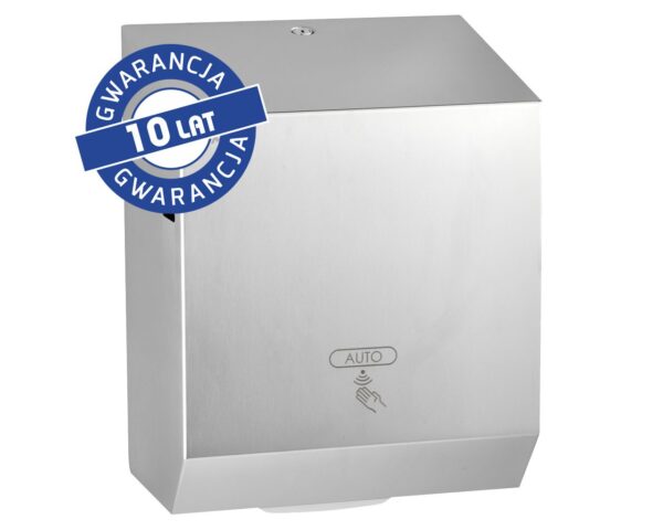 Automatyczny bezdotykowy podajnik ręczników papierowych w roli MERIDA STELLA AUTOMATIC MAXI, stal matowa Automatyczny bezdotykowy podajnik ręczników papierowych w roli MERIDA STELLA AUTOMATIC MAXI, stal matowa