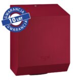 Mechaniczny podajnik ręczników papierowych w rolach MERIDA STELLA RED LINE, czerwony