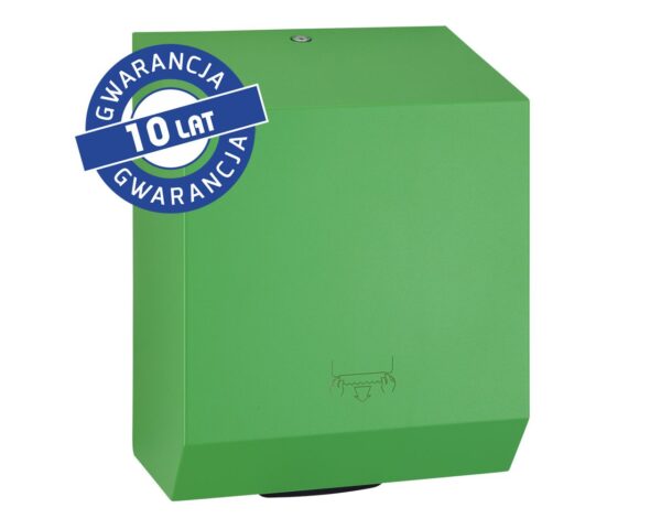Mechaniczny podajnik ręczników papierowych w rolach MERIDA STELLA GREEN LINE, zielony