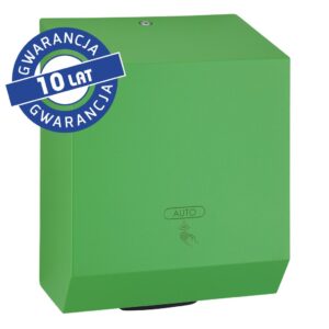 Automatyczny bezdotykowy podajnik ręczników papierowych w rolach MERIDA STELLA GREEN LINE AUTOMATIC MAXI, zielony