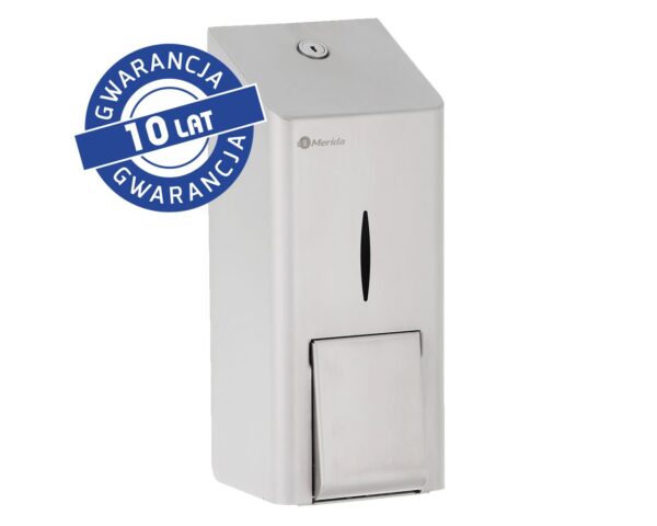 Dozownik mydła w pianie MERIDA STELLA R10 ADVANCED na wkłady 700 g, stal matowa Dozownik mydła w pianie MERIDA STELLA R10 ADVANCED na wkłady 700 g, stal matowa