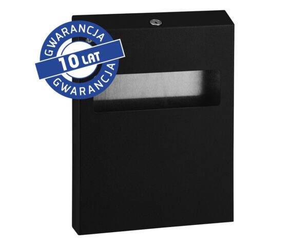 Pojemnik na podkładki na deskę sedesową MERIDA STELLA BLACK LINE, czarny