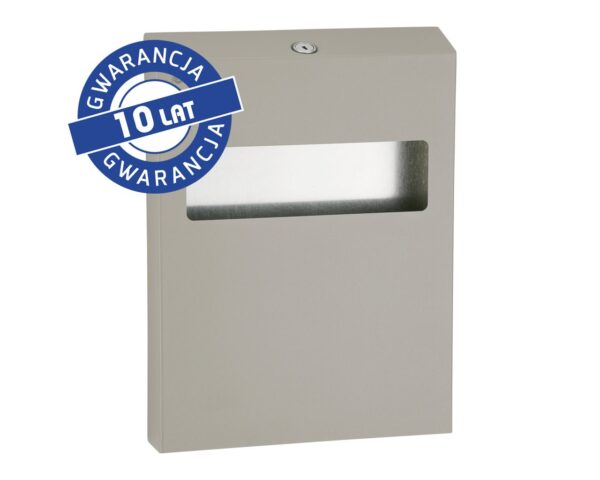 Pojemnik na podkładki na deskę sedesową MERIDA STELLA STONE GREY LINE, szary kamienny Pojemnik na podkładki na deskę sedesową MERIDA STELLA STONE GREY LINE, szary kamienny