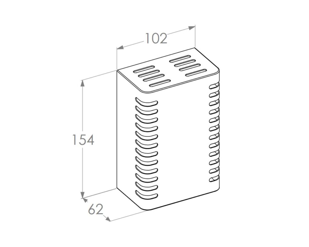 Odświeżacz powietrza V SOLID EVOLUTION MERIDA STELLA BLUE LINE, niebieski
