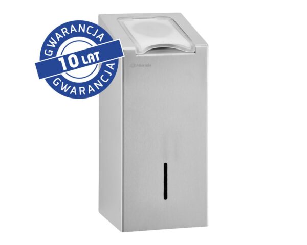 Pojemnik na chusteczki nasączone MERIDA STELLA, stal matowa