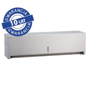 Pojemnik na prześcieradło papierowe w roli MERIDA STELLA, stal matowa