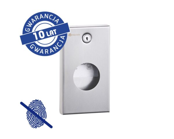 Pojemnik na torebki higieniczne MERIDA STELLA Anti-FingerPrint stal matowa z powłoką AFP Pojemnik na torebki higieniczne MERIDA STELLA Anti-FingerPrint stal matowa z powłoką AFP