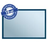 Lustro w ramie metalowej - niebieskiej MERIDA STELLA BLUE LINE, 40 x 60 cm