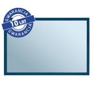 Lustro w ramie metalowej - niebieskiej MERIDA STELLA BLUE LINE, 40 x 60 cm