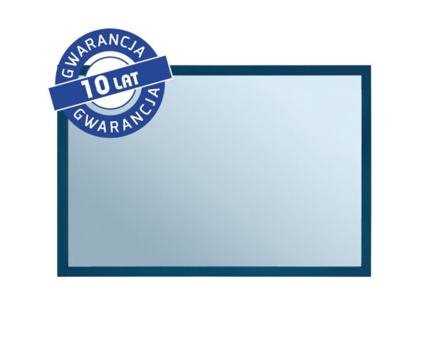 Lustro w ramie metalowej - niebieskiej MERIDA STELLA BLUE LINE, 40 x 60 cm