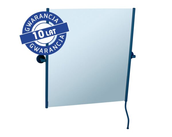 Lustro uchylne w oprawie niebieskiej matowej z uchwytem ułatwiającym regulację kąta nachylenia MERIDA STELLA BLUE LINE, 50 x 60 cm Lustro uchylne w oprawie niebieskiej matowej z uchwytem ułatwiającym regulację kąta nachylenia MERIDA STELLA BLUE LINE, 50 x 60 cm