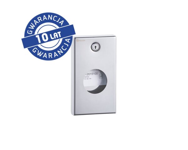 Pojemnik na torebki higieniczne MERIDA STELLA, pojemność 30 szt. torebek, stal polerowana Pojemnik na torebki higieniczne MERIDA STELLA, pojemność 30 szt. torebek, stal polerowana