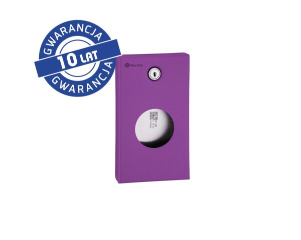 Pojemnik na torebki higieniczne MERIDA STELLA VIOLET LINE, fioletowy