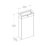 Kosz na odpady otwarty MERIDA STELLA SLIM COMBO Anti-FingerPrint, 15 l, stal matowa z powłoką AFP