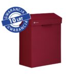 Kosz do damskich toalet MERIDA STELLA RED LINE 4,5 l, czerwony