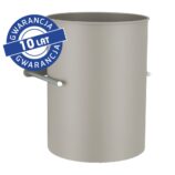 Kosz podblatowy regulowany MERIDA STELLA STONE GREY LINE, pojemność 30 l, szary kamienny