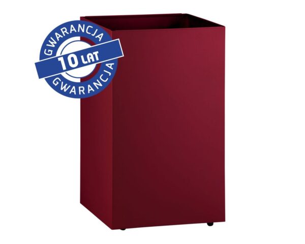 Kosz podblatowy na kółkach MERIDA STELLA RED LINE, pojemność 60 l, czerwony