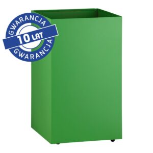 Kosz podblatowy na kółkach MERIDA STELLA GREEN LINE, pojemność 60 l, zielony