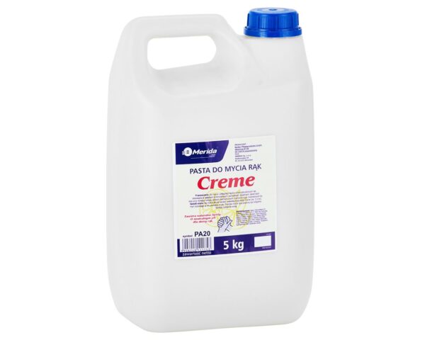 MERIDA pasta do mycia rąk CREME, kanister 5 kg MERIDA pasta do mycia rąk CREME, kanister 5 kg