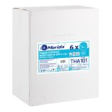 Prześcieradło medyczne w roli, celulozowe, dwuwarstwowe, szer. 50 cm, dł. 80 m, SUPER BIAŁE, karton 6 szt.