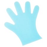 Rękawice hybrydowe antypoślizgowe niebieskie, opakowanie 200 szt., rozmiar M