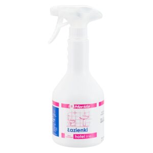 MERIDA B & H LINE ŁAZIENKI - środek do mycia łazienek i urządzeń sanitarnych, butelka ze spryskiwaczem 600 ml
